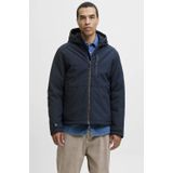 JACK & JONES - JJFINN - Softshell Jas - Donkerblauw - Gevoerd - Voor Heren