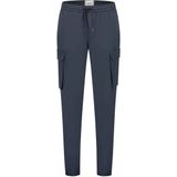 Pure Path regular fit cargo broek navy