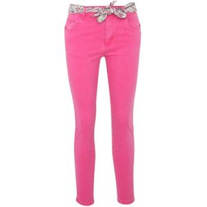 Cassis skinny broek fushia