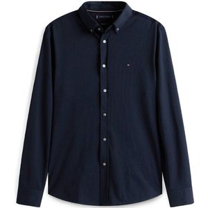 Tommy Hilfiger Slim zakelijk overhemd donkerblauw