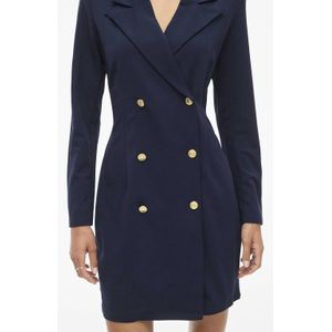 VILA blazerjurk marineblauw