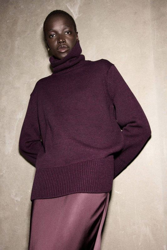 MANGO - ROGER - Trui - Bourgogne