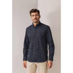 State of Art - Overhemd - Blad Motief - 21425909 - 5956 - Mannen