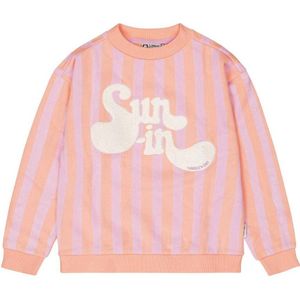 Tumble 'n Dry gestreepte sweater Venice Beach apricot/lichtroze