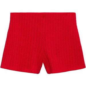 Mango skinny short rood