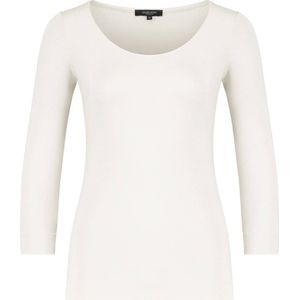 Claudia Sträter longsleeve ecru gebreid