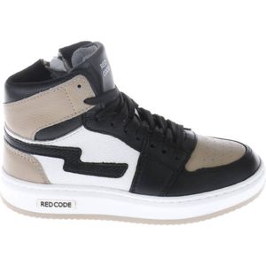 Red Code - Sneaker - Leer - Platte Zool