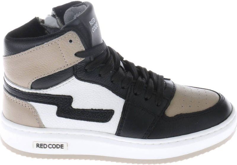 Red Code - Sneaker - Leer - Platte Zool