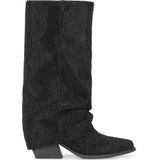 POSH by Poelman Lois cowboylaarzen met studs zwart