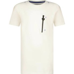 Vingino x Messi T-shirt Jusai met printopdruk wit