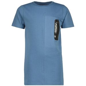 Vingino x Daley T-shirt Hernandez met printopdruk blauw