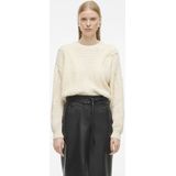 Rouge Edit - Roumicala LS O-Neck Knit - Gebreide Trui - Beige