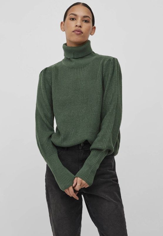VILA - Lou - Trui - Groen - Col