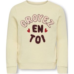 KIDS ONLY MINI - Sweater - Ecru - Lange Mouwen - Ronde Hals