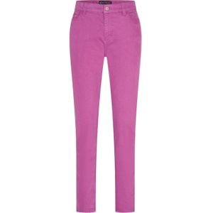 Expresso skinny high waist broek roze