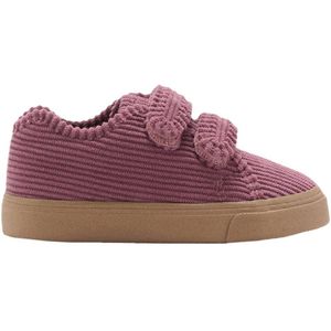 Mango Kids corduroy sneakers roze