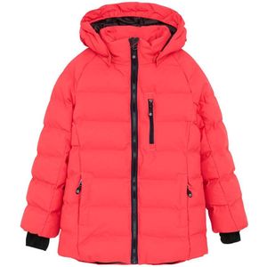 Color Kids Girls Ski Jacket Quilt Ski-jas (Kinderen |rood |waterdicht)