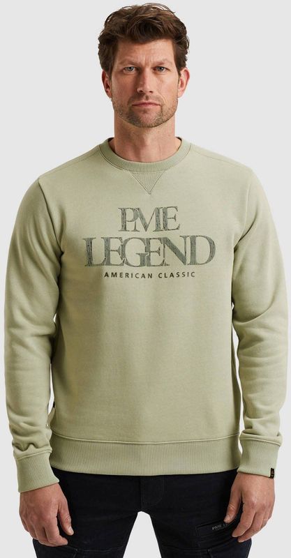 PME Legend sweater lichtgroen
