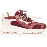 DWRS - Isola - Chunky Sneakers - Bordeaux/Ecru