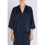 Bruuns Bazaar, Dames, Blouses & Shirts, Blauw, Maat: XS