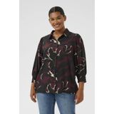Kaffe Curve - KCmilana Shirt - Veelkleurig - Overhemden