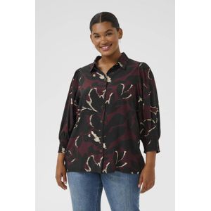 Kaffe Curve - KCmilana Shirt - Veelkleurig - Overhemden