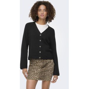 ONLY - ONLHAZEL - Gebreid Vest - Zwart