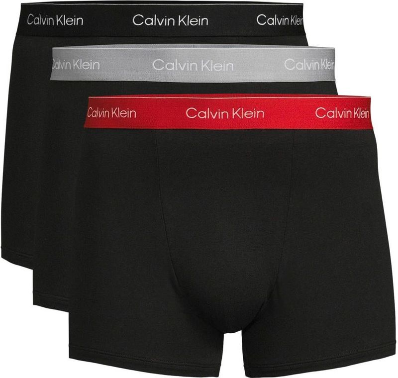 Calvin Klein - Icon Relaxed Trunks - Boxershorts - Zwart - 3-Pack