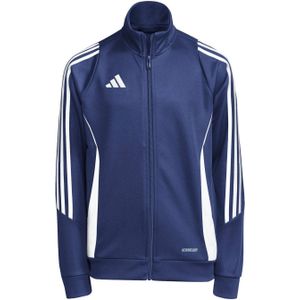 adidas Performance voetbal trainingsjack TIRO 24 donkerblauw/wit
