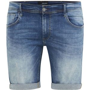 Blend Big regular fit denim short Plus Size denim middle blue