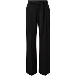 comma wide leg pantalon zwart