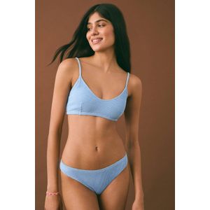 MANGO TEEN crop bikini lichtblauw