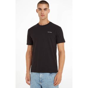 Calvin Klein regular fit T-shirt met biologisch katoen ck black