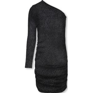 ONLY GIRLS - Midi-jurk - Glitterdetail - Mouwloos - Een Schouder