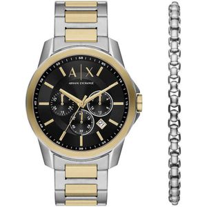 Armani Exchange horloge AX7148SET zilverkleurig