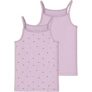 NAME IT KIDS singlet - set van 2 roze