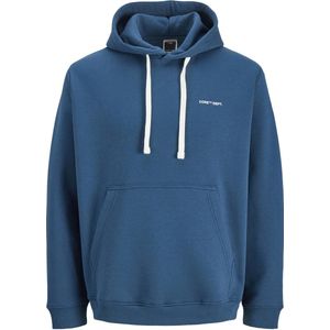 JACK & JONES CORE hoodie met backprint blauw