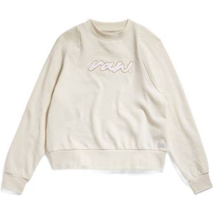G-Star RAW sweater Cornely van biologisch katoen offwhite