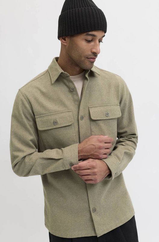 JACK & JONES PREMIUM overshirt groen