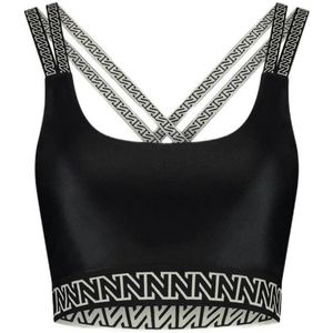 NIKKIE sporttop Basel zwart