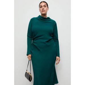 Mango midi jurk groen