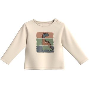 s.Oliver baby longsleeve met printopdruk ecru