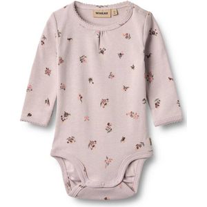 Lil' Atelier - Romper - Lange Mouw - 100% Katoen - Vrolijke Bloemenprint