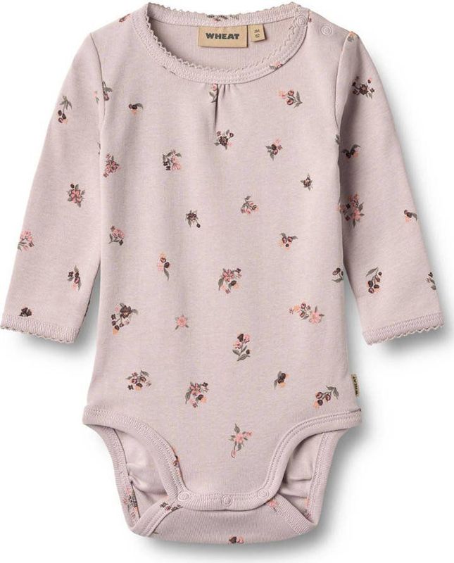 Lil' Atelier - Romper - Lange Mouw - 100% Katoen - Vrolijke Bloemenprint