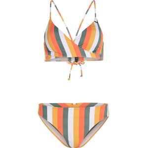 O'Neill voorgevormde bikini Baay Maoi oranje/wit/groen