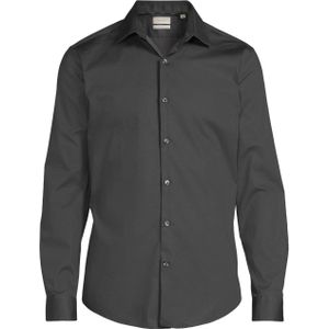 Calvin Klein - SLIM ESSENTIALS POPLIN - Businessoverhemd - Carbon - Slim Fit