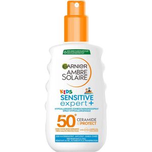 Garnier Ambre Solaire Sensitive Expert Kids zonnebrand spray - SPF 50+ - 150 ml