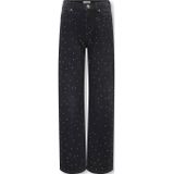 KIDS ONLY GIRL wide leg wide leg jeans black denim