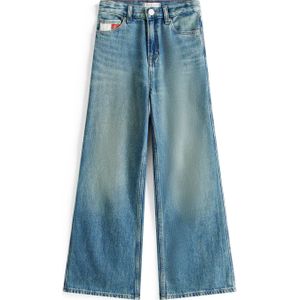 Tommy Hilfiger - Mabel - Jeans - 100% Katoen - Brede Pijp - Hoge Taille