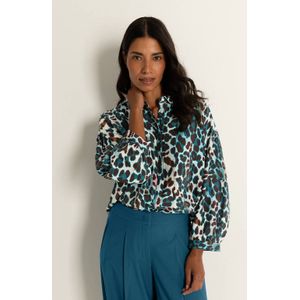 Claudia Sträter blouse petrol